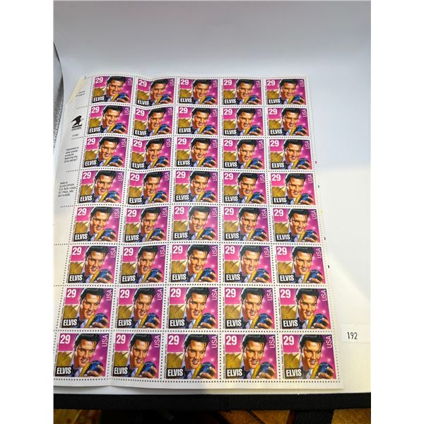 1992 USA Elvis Collectible Stamps
