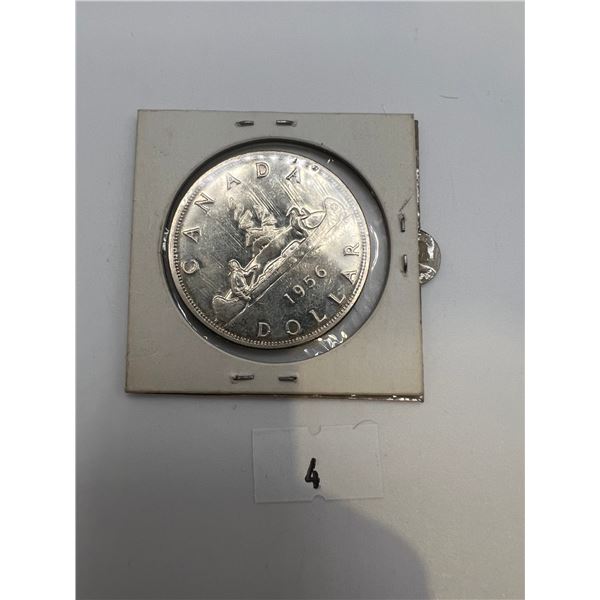 1956 MS Canadian Silver Dollar