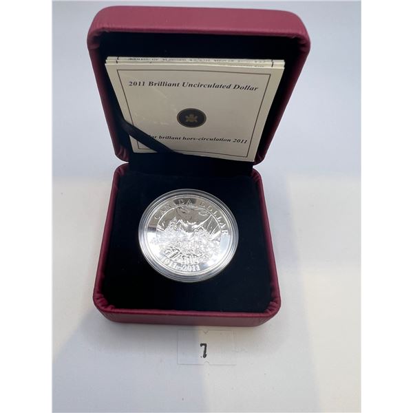 2011 Brilliant Uncirculated Sterling Silver Dollar