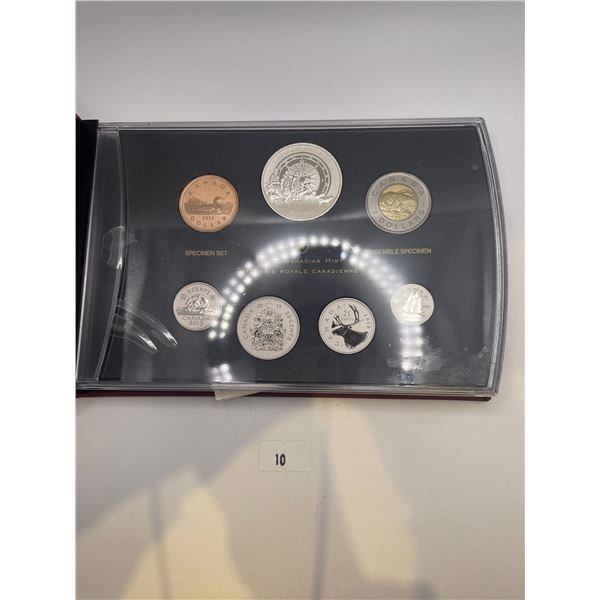 2013 Canadian Specimen Coin Set