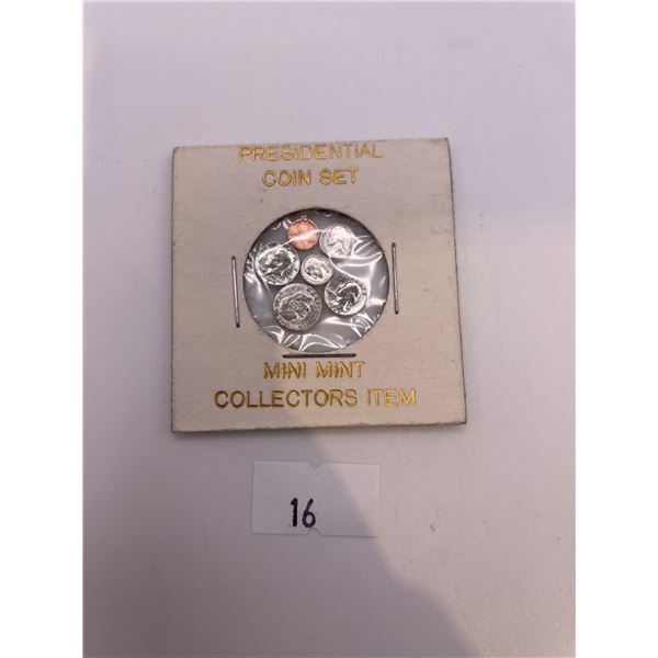 Presidential Mini Mint Coin Set