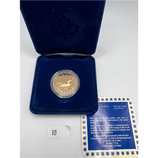 1987 Canada Proof Loon