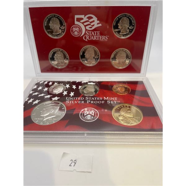 United States Mint Silver Proof Set 2003