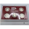 Image 2 : United States Mint 50 State Silver Proof Set- 2005