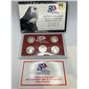 Image 1 : United States Mint 50 State Quarters Silver Proof Set- 2005