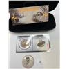 Image 1 : Boaton Bruin Eddie Shore 2001 Coin and Stamp Set
