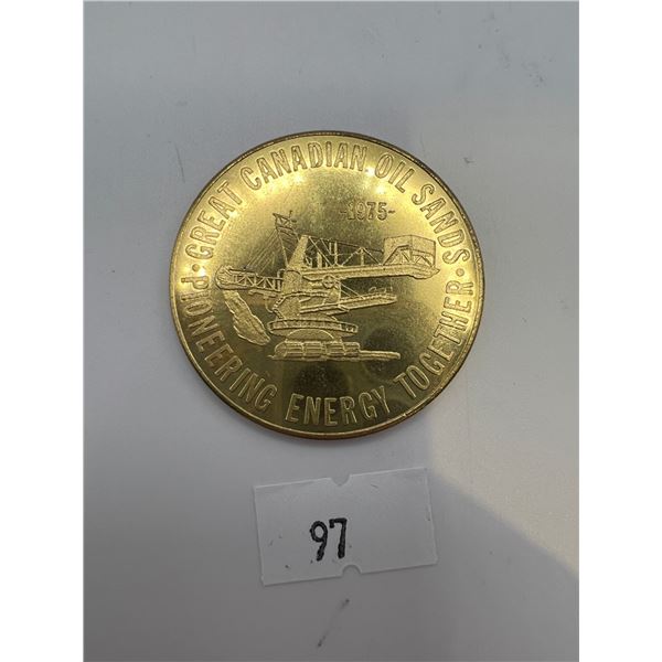 1975 Great Canadian Oil Sands Token