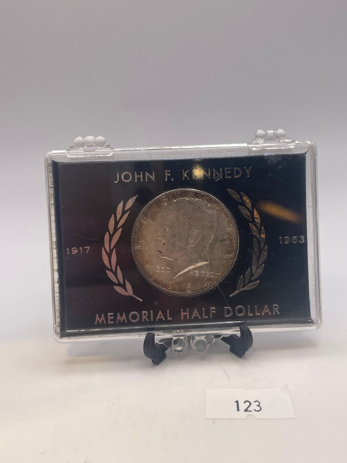 1963 John F Kennedy Memorial Half Dollar Beck Auctions Inc 1963-john-f-kennedy-memorial-half-dollar-beck-auctions-inc