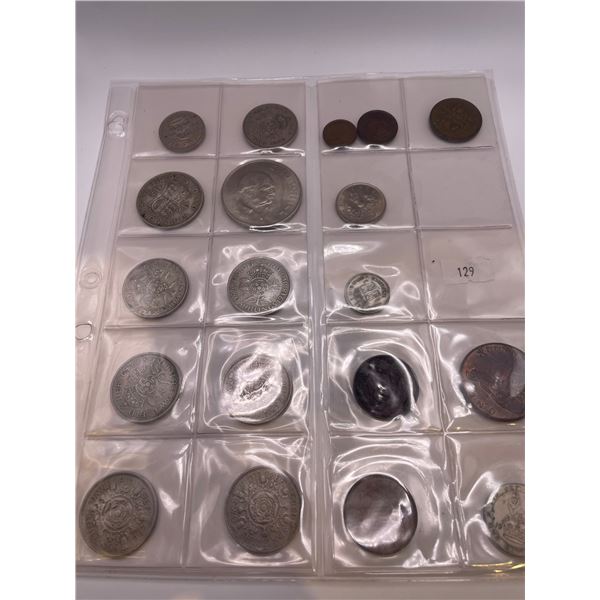 Page of United Kingdom Coins