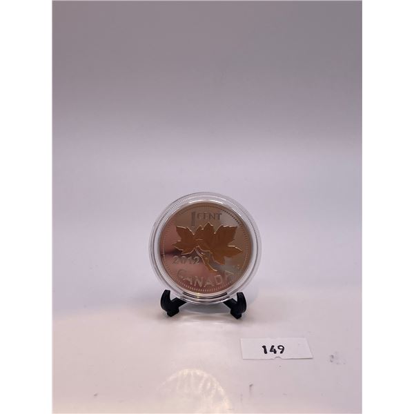 2012 Fine Silver One Cent