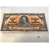 Image 1 : 1937 Canadian $50 Banknote
