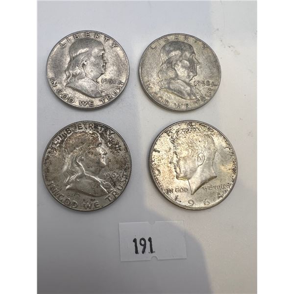 American Silver Half Dollars