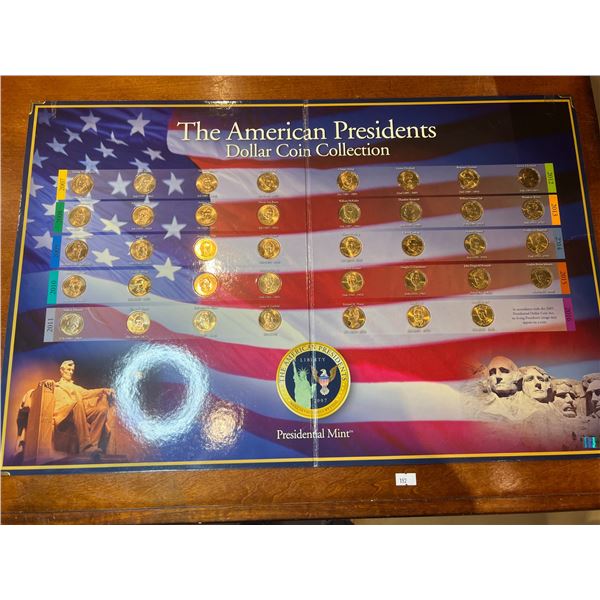 The American Presidents Dollar Coin Collection 2007-2016