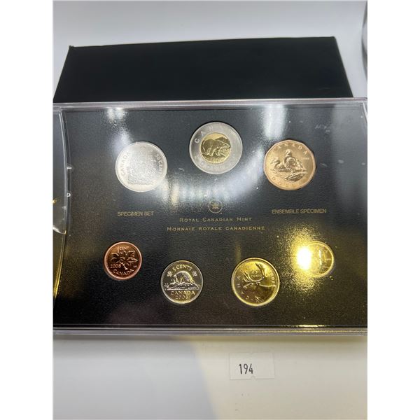 2006 Canadian Specimen Set