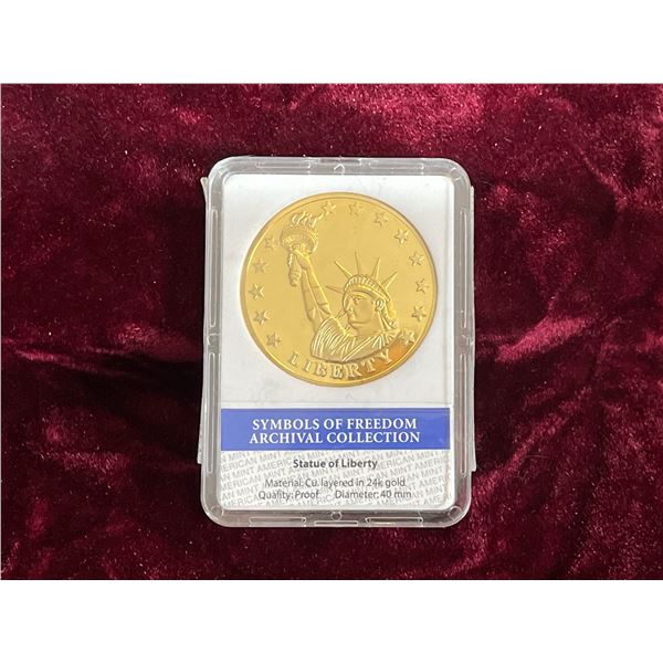 PROOF COINS - GOLD LAYERED