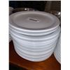 Image 1 : Rego Porcelain Commercial 10 inch Dinner plates Lot of 14