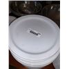 Image 2 : Rego Porcelain Commercial 10 inch Dinner plates Lot of 14
