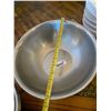 Image 3 : Stainless Steel Mixing Bowl 13 inch Lot of 7
