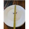 Image 2 : White Dinner Plates 10 inch Lot of 24