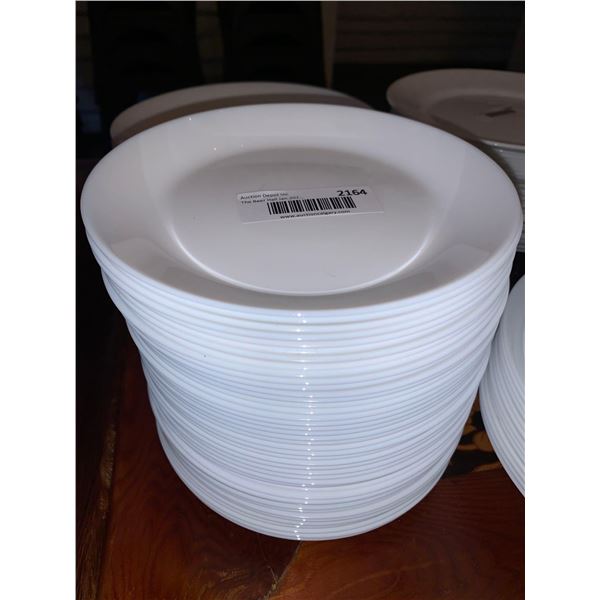 White Side Plates 7 inch Lot of 40