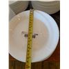 Image 2 : White Side Plates 7 inch Lot of 40