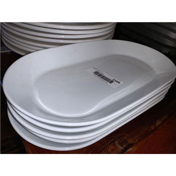 Large Oval Platters 12 inch Lot of 5