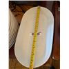 Image 2 : Large Oval Platters 12 inch Lot of 5