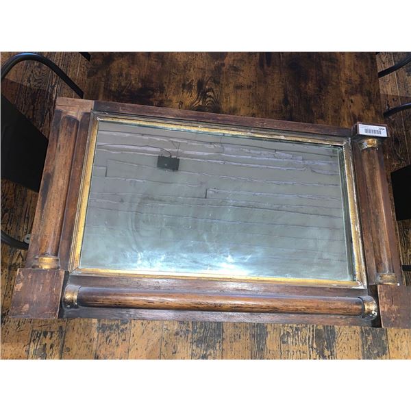 Antique Framed Mirror approx 30 x 20