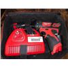 Image 1 : Milwaukee M12 Driver with 2 batter & Charger like new