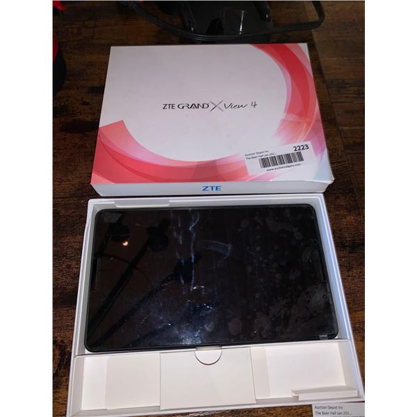 ZTE Grande View 4 Android Tablet in box
