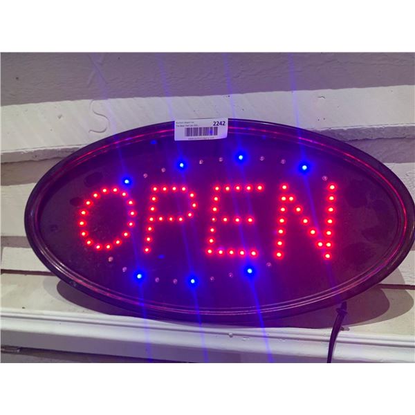 Light Up OPEN Sign