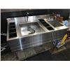 Image 2 : Stainless Steel Cocktail Station Sink ( buyer must disconnect & remove)