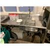 Image 4 : CMA Pass Thru Diversey Dishwashing Line includes dishwasher, rinse sink, 6 ft draining run offs, gre