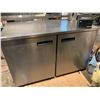 Image 1 : Stainless Steel double door refrigerated cabinet 48 inch wide