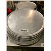 Image 1 : Aluminum Pizza Service Pans 16 inch Lot of 18