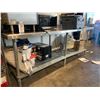 Image 1 : Stainless Steel Prep Work table 8 ft long with bottom shelf -no contents