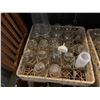 Image 3 : Lot of assorted Bar Glassware includes 2 trays