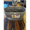 Image 1 : Galvanized water trough/beer tub