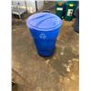 Image 1 : LOT of 3 - Blue and Black Recycle Bins