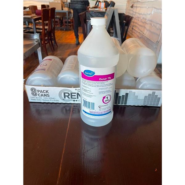 Diversey Oxivir Surface Cleaner Lot of 7