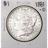 Image 1 : 1881-O $1 Morgan Silver Dollar Coin