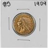 Image 1 : 1909 $5 Indian Head Half Eagle Gold Coin