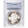 Image 1 : 1882-CC $1 Morgan Silver Dollar Coin PCGS MS64