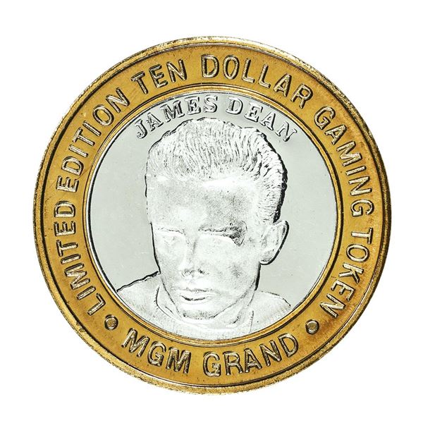 .999 Fine Silver MGM Grand Las Vegas, Nevada $10 Limited Edition Gaming Token