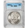 Image 1 : 1884-O $1 Morgan Silver Dollar Coin ICG MS65