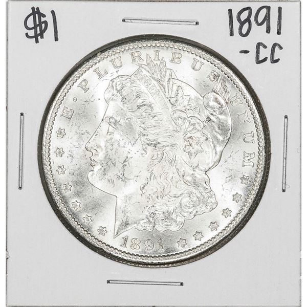 1891-CC $1 Morgan Silver Dollar Coin