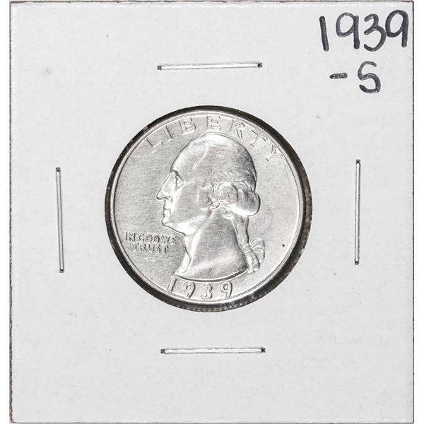 1939-S Washington Quarter Coin