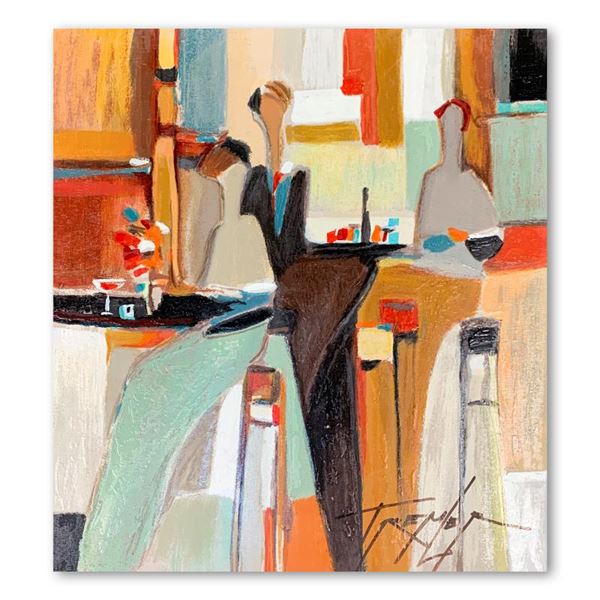 Yuri Tremler Limited Edition Serigraph On Board