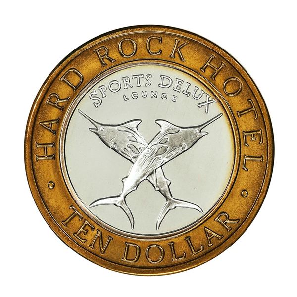 .999 Silver Hard Rock Hotel & Casino Las Vegas, NV $10 Limited Edition Gaming Token