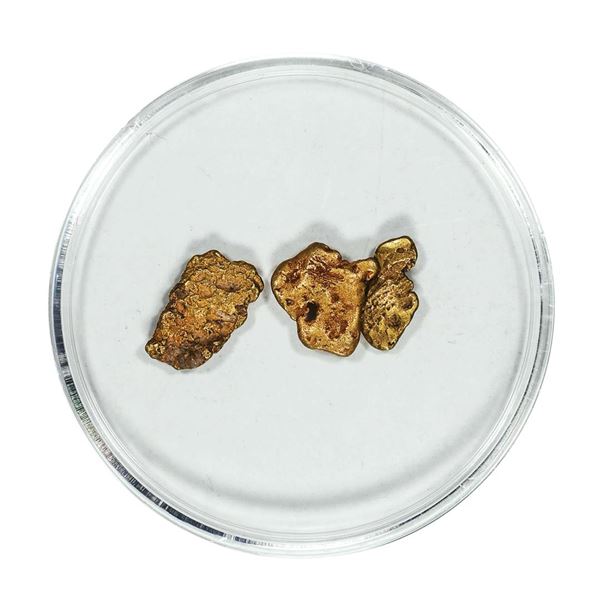 Lot of Gold Nuggets 2.32 Grams Total Weight